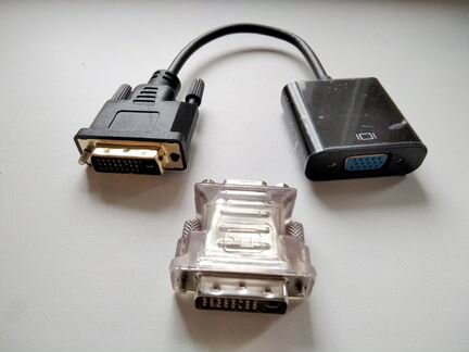 Переходник (адаптер) DVI-VGA