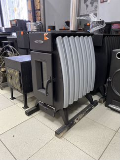 Печь отопительная Огонь-батарея 9 антрац-металлик