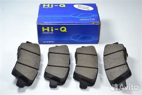 Колодки тормозные зад Kia Rio III solaris 2010