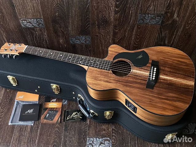 Электроакустическая гитара Maton + аксессуары
