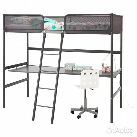 Кровать-чердак туффинг икеа