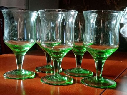 Рюмки с фужерами