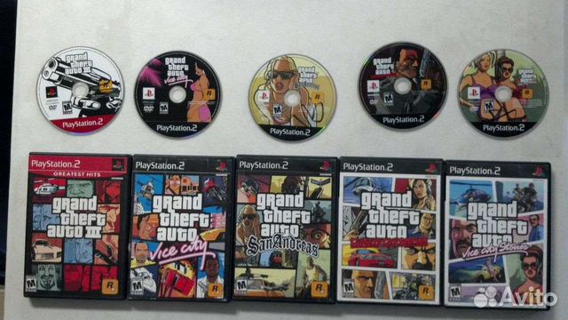 Игры ps2 10 шт