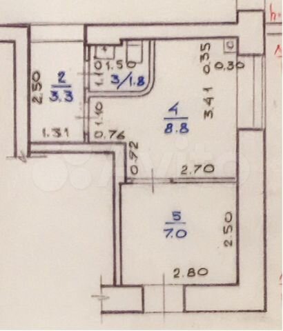 Свободного назначения, 21 м²