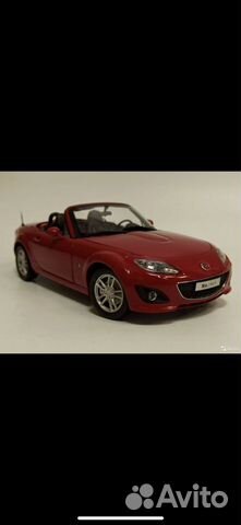 Mazda MX5 2012 Red 1:18 Paudi