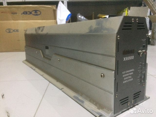 Усилитель 6000ватт 2х канальный