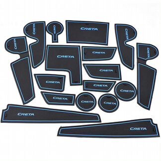 Коврики в ниши салона Хёнде Крета 2017-2021 г.г