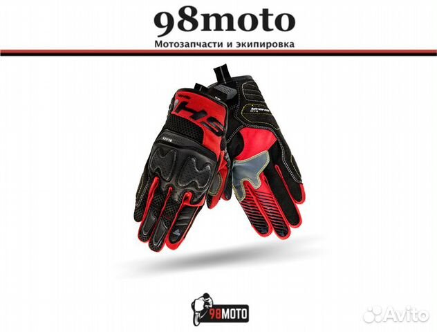 Мотоперчатки Shima Blaze red