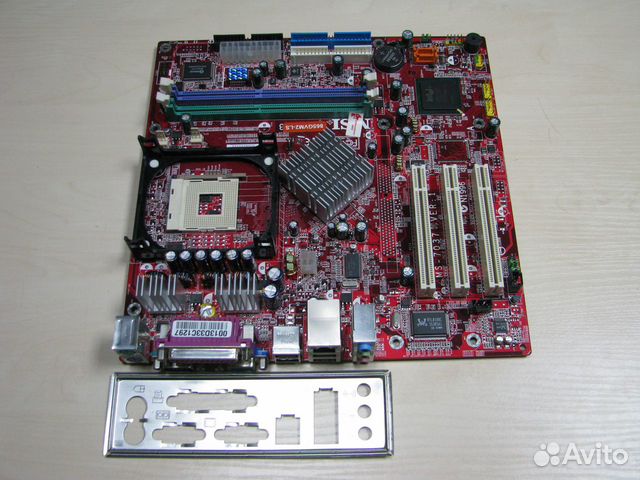 Материнская плата MSI 865GVM2-LS MS-7037 Sock-478