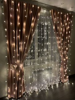 Гирлянда штора 3х2, удлинитель, опт