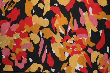 Ткань СССР сатин хлопок вискоза капрон