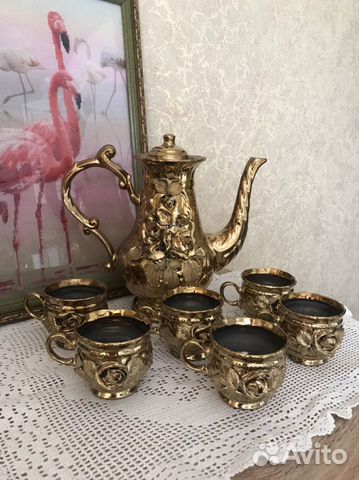 Сервизы кофейные, 3 шт. на 6 персон