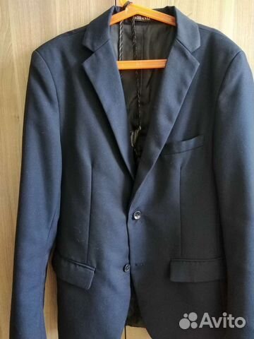 Пиджак темно-синий 164-168