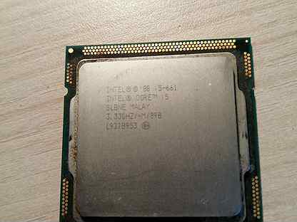 Процессор Intel Core i5-661 с кулером