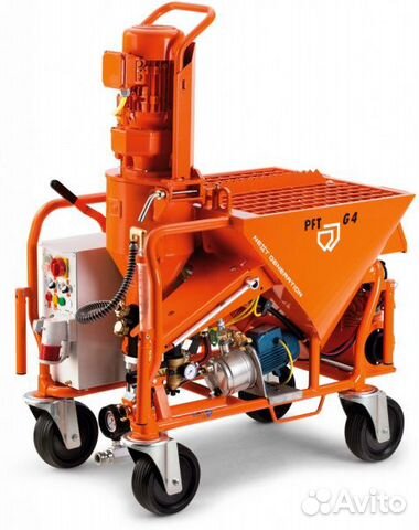 Аренда, обслуживание и ремонт штукатурной станции