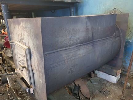 Печь котел плита новая