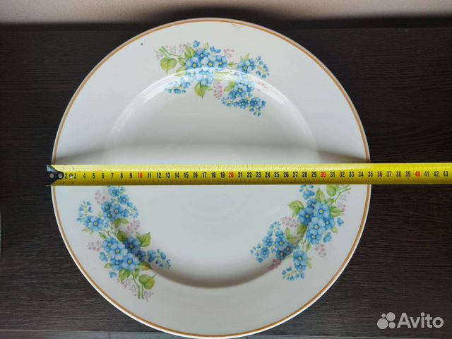 Блюдо большое фарфор СССР