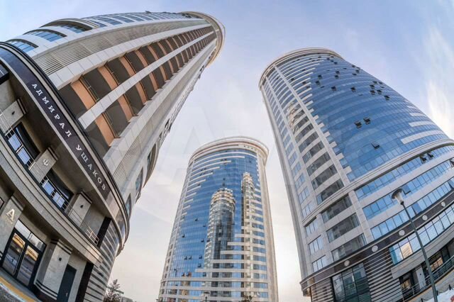 Квартира-студия, 50 м², 2 кровати