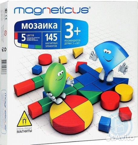 Настольная игра magneticus, Магнитная мозаика