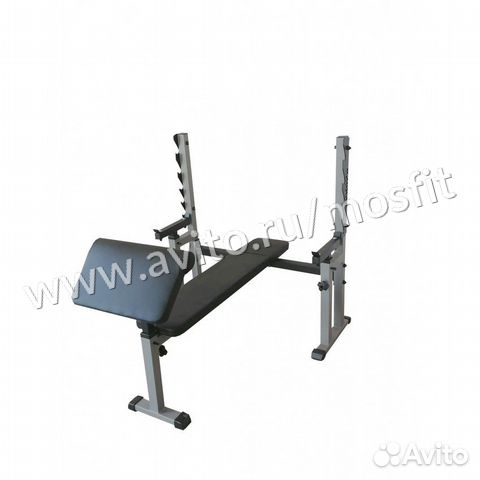 Скамья для жима + стойки + парта Скотта