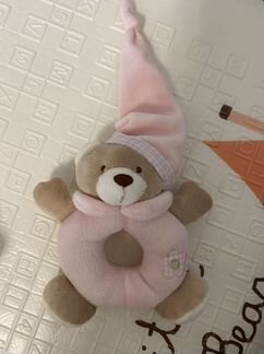 Кольцо погремушка Мишка