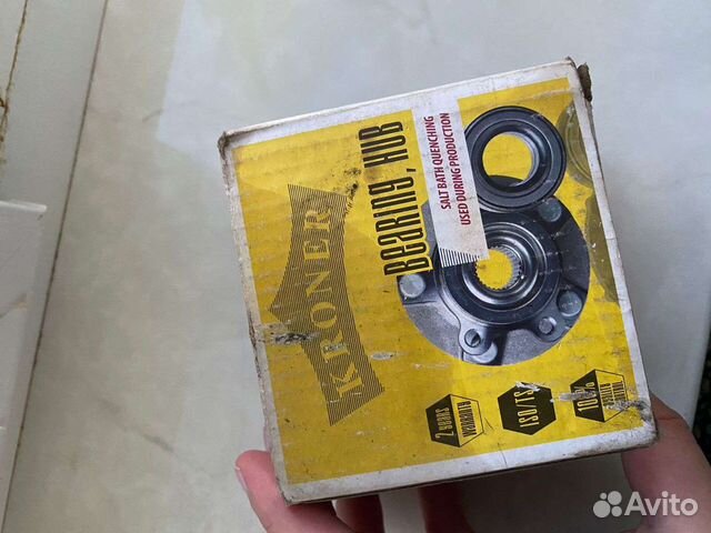 Ступичный подшипник на kia Рио или hyundai solaris