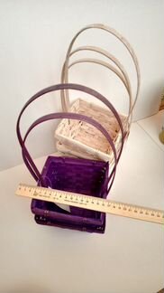 Корзины бамбуковые и из лозы