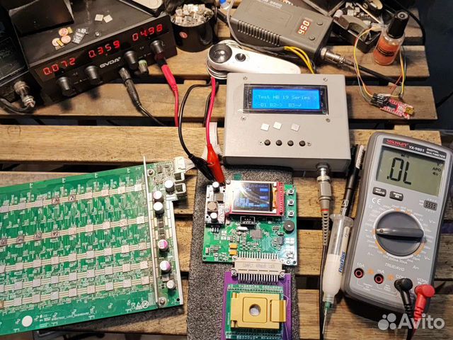 Ремонт Асиков (Asic) переделка на рефит