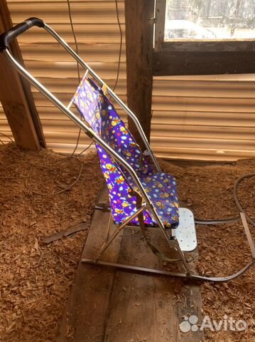 Коляска санки