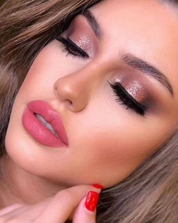 Визаж макияж и брови