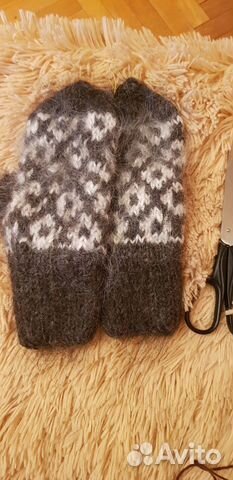 Новые теплые пуховые варежки. Мальчикам и девочкам