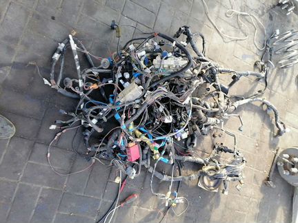 Проводка таета раф 4 94г 3S FE 2л правый руль ат