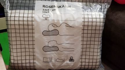 Подушка икеа розенскэрм