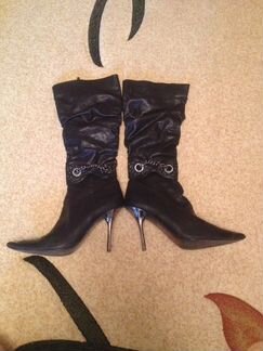 Сапоги натур. кожа