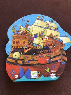 Пазл Djeco Пиратский корабль 54 детали