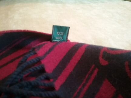 Шарф шерстяной