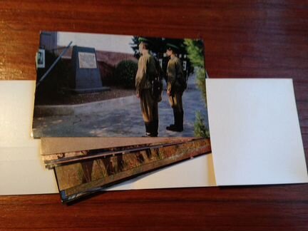 Советские пограничники. Набор 12 открыток, 1968 г