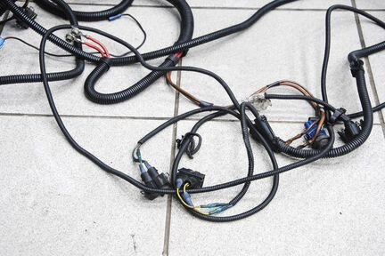 Жгут проводов моторного отсека VW Transporter T4