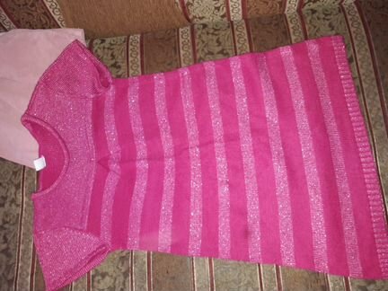 Детские вещи с пакетом на 6-8 лет