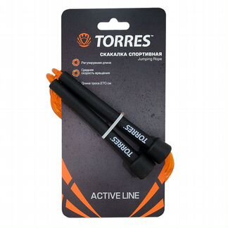 Скакалка torres арт.AL1001, трос из пвх