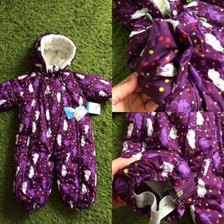 Новые зимние комбинезоны На рост 68 и р74