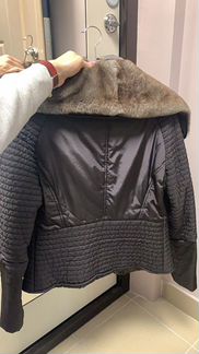 Куртка с натуральным мехом