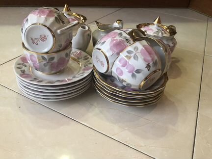 Новый чайный сервис, производство СССР, Московский