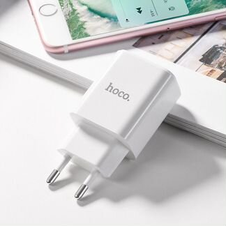 Сетевое зарядное устройство USB hoco C61A Victoria