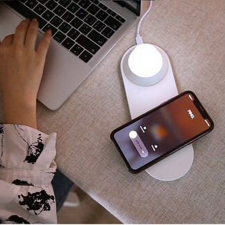 Беспроводное зарядное устройство с ночником Xiaomi