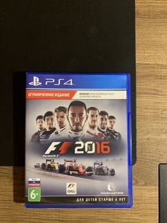 Диск ps4. formula1 2016