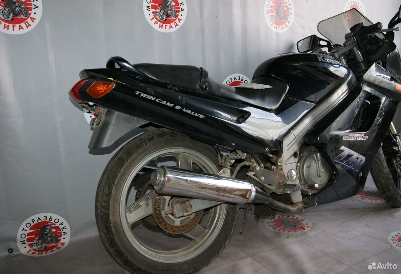 Мотоцикл Kawasaki ZZR250, 1995г, в разбор 89646505757 купить 5