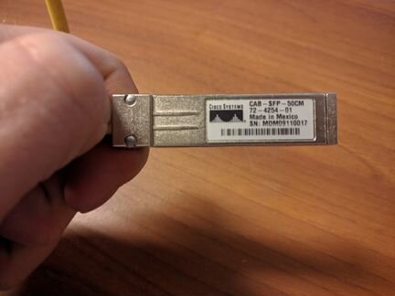 Cisco SFP cable CAB-SFP-50 бу