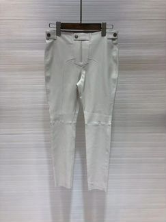 Брюки кожаные Chanel