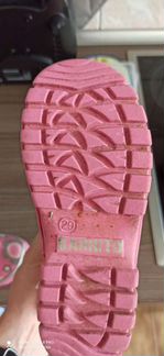 Детские резиновые сапоги утепленные